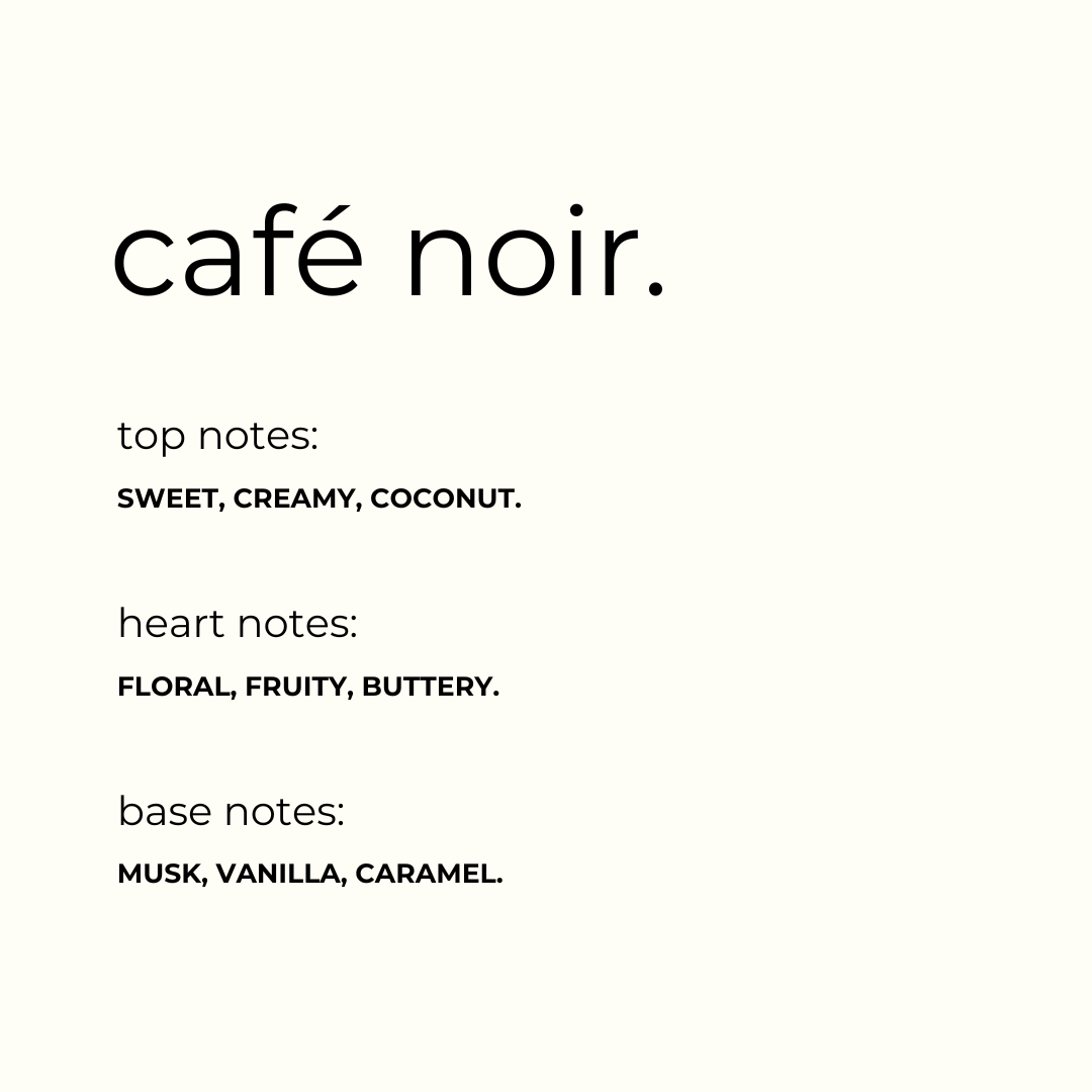 Café Noir - Scent Sample