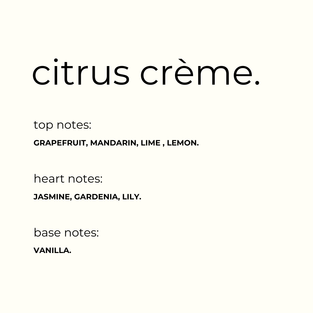 Citrus Crème - Candle